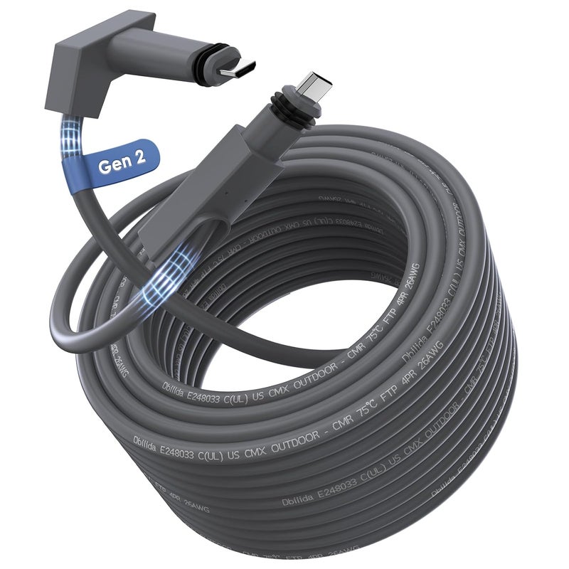 Dbilida Starlink Cable Gen 2 50FT 33FT 75FT 100FT 150FT, CMX CMR Rated 26AWG Starlink Replacement Cable 1200Mbps, Starlink Extension Ethernet Cable - Image 1